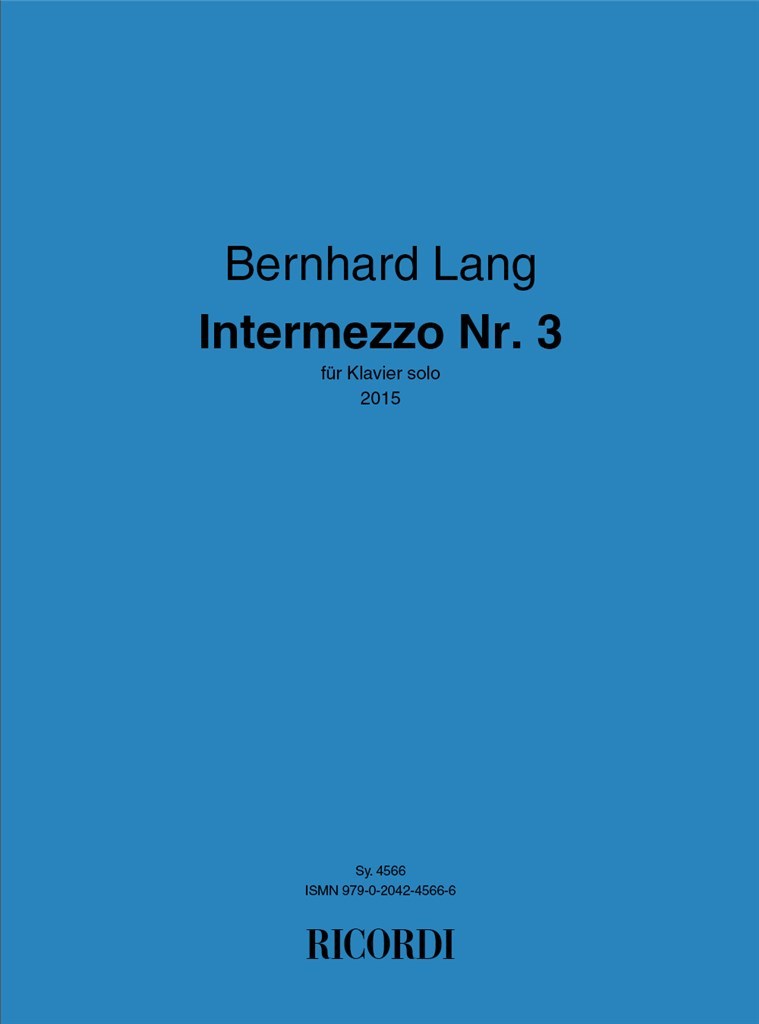 Intermezzo Nr. 3